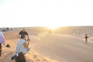 Reportage Tunisie - Adel Val & Nath ...sur les dunes au couchant